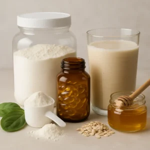 Various clean label sports supplements showcasing transparency and natural ingredients. Sports Nutrition Clean Label Movement