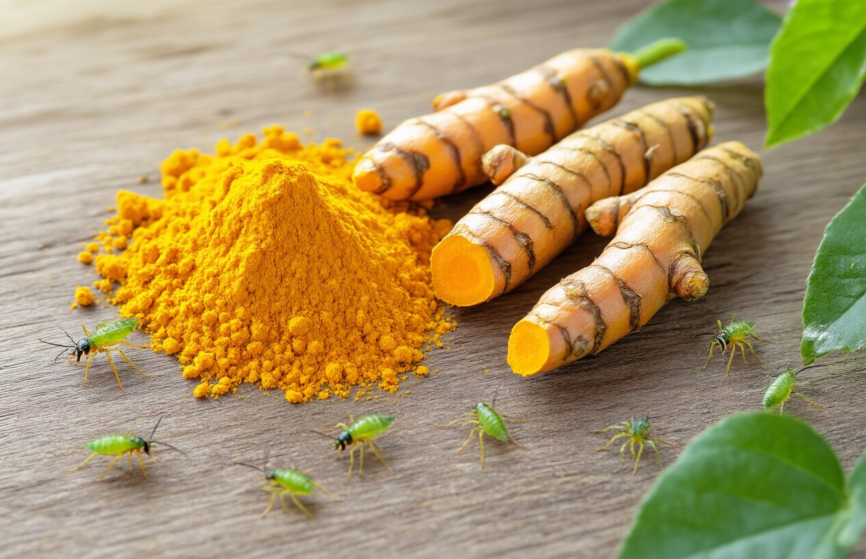 Understanding Turmeric's Natural Pesticide Properties